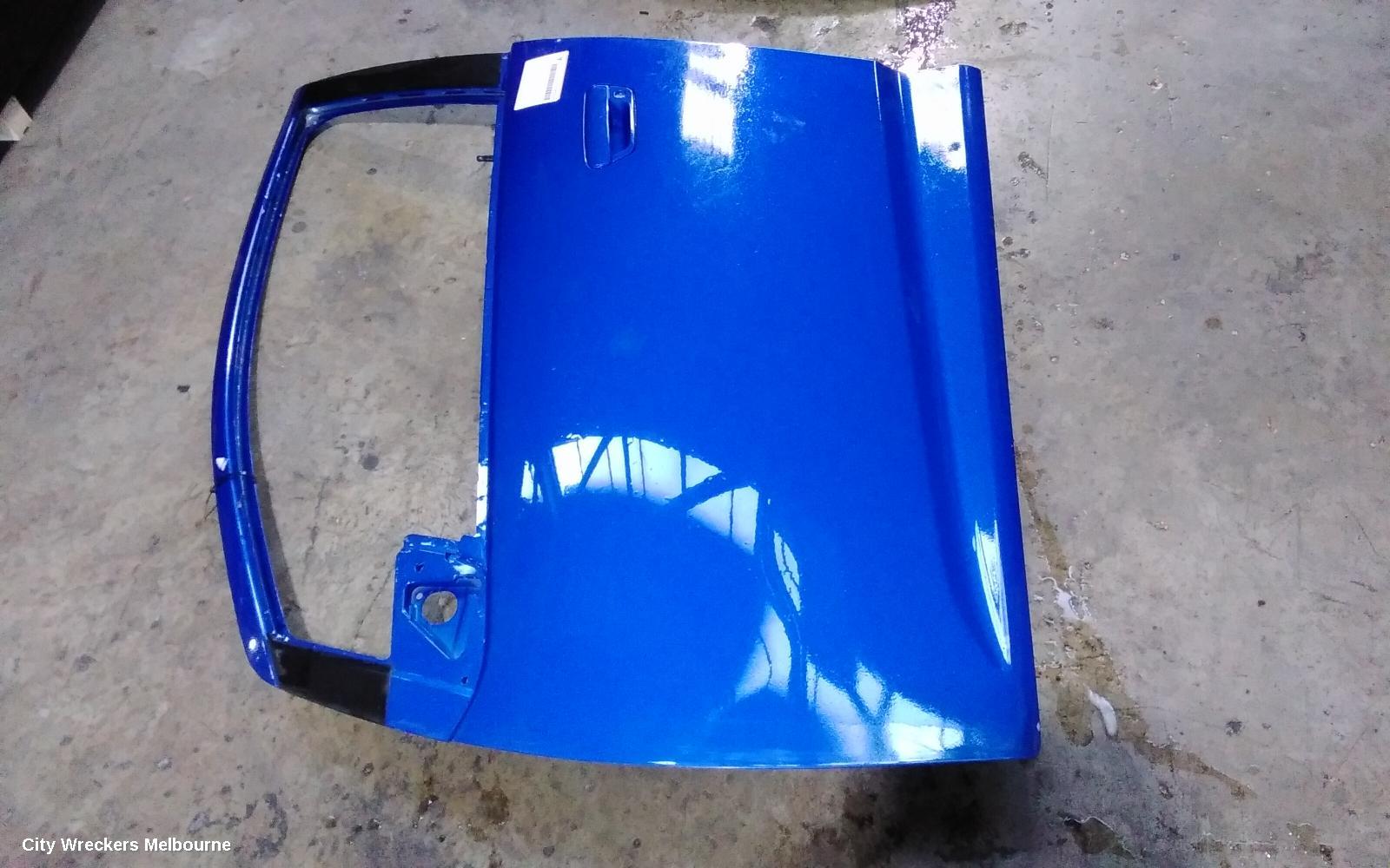 HOLDEN BARINA LEFT FRONT DOOR, SPARK, MJ (VIN KL3M...), 10/2010 - 06/2015 - Image 3