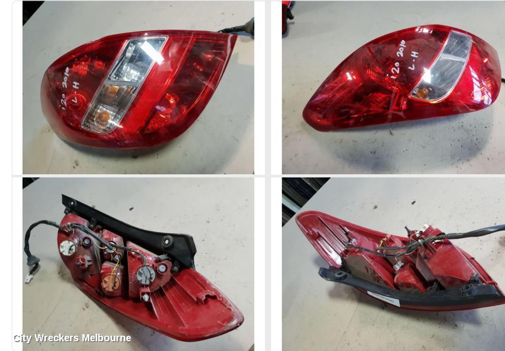 HYUNDAI I20 LEFT TAILLIGHT, PB, 07/2010 - 03/2012 - Image 1