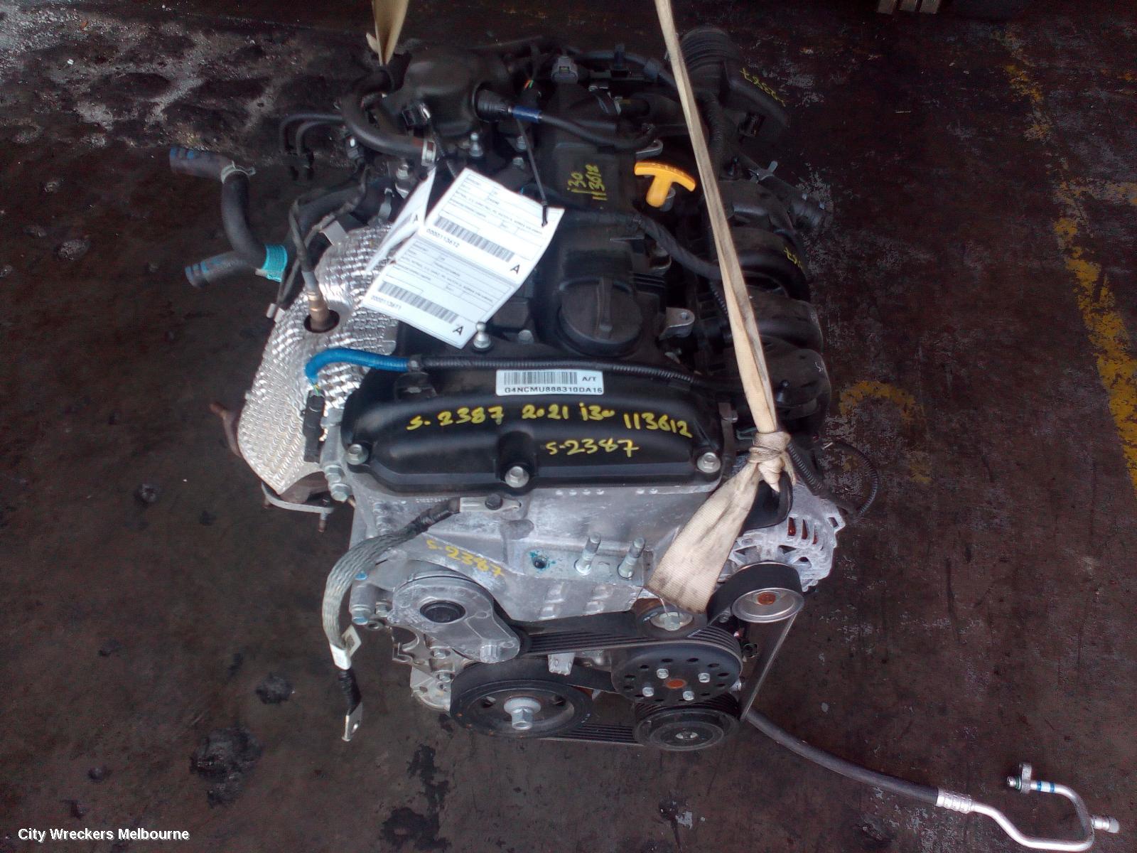 HYUNDAI I30 ENGINE, PETROL, 2.0, G4NC (NU), PD, HATCH (S. KOREA VIN KMHH), 03/2017 ONWARDS - Image 1