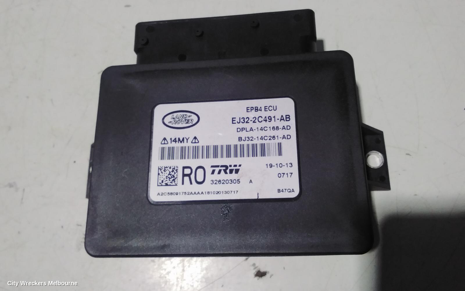 LAND ROVER RANGEROVER EVOQUE, L538, 11/2011 - 01/2019, EJ32-2C491-AB  BRAKE ASSIST MODULE UNIT EJ32-2C491-AB: 104677 - Image 2