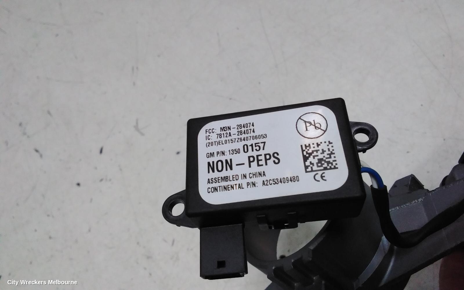 HOLDEN COMMODORE IGNITION W/ KEY, VF, KEY START TYPE, 05/2013 - 12/2017 - Image 3