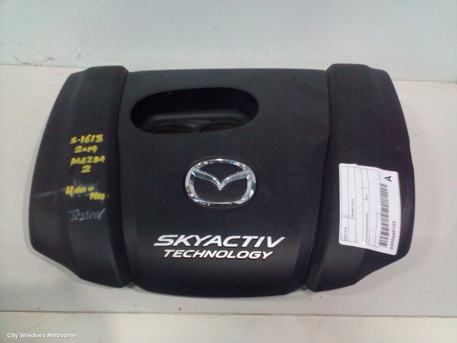 MAZDA 2 ENGINE COVER, PETROL, 1.5, F-5P, DJ/DL, 09/2014 ONWARDS - Image 1