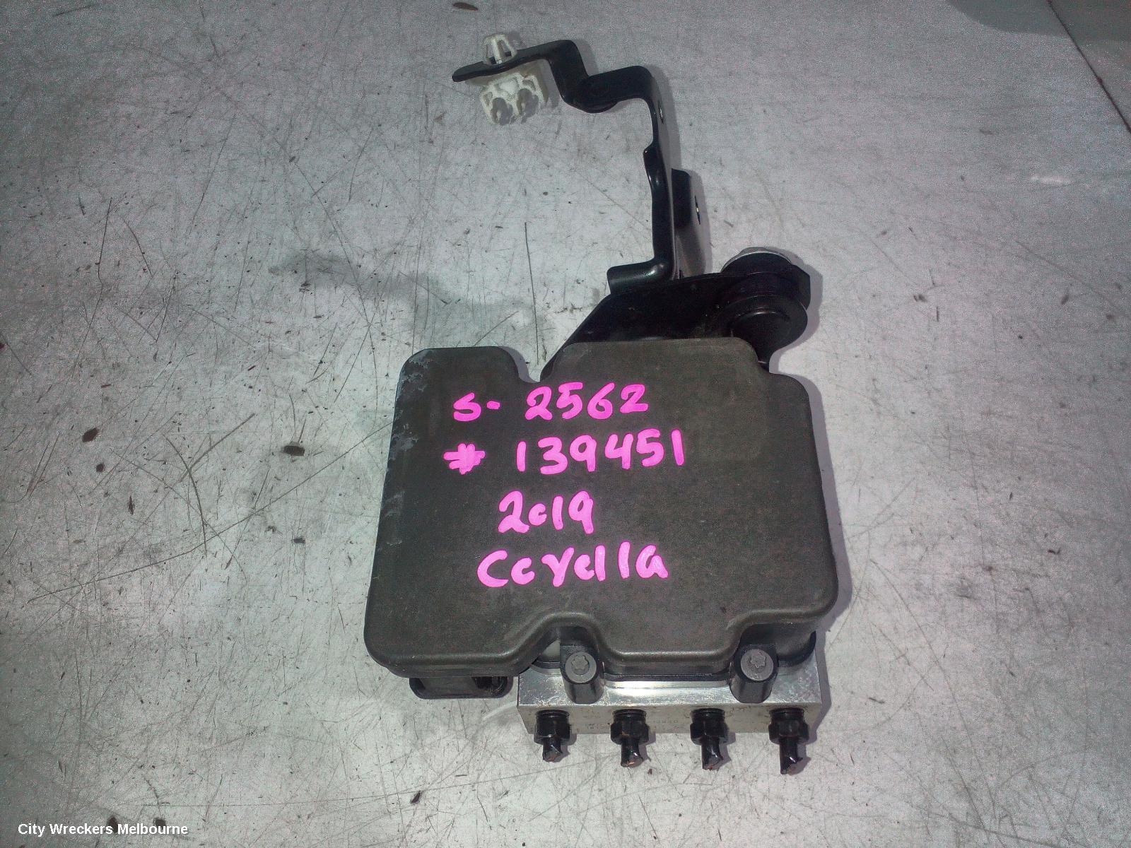 TOYOTA COROLLA ABS PUMP/MODULATOR, MZEA12R, NON HYBRID, P/N 4454012840, 07/2018 ONWARDS - Image 2