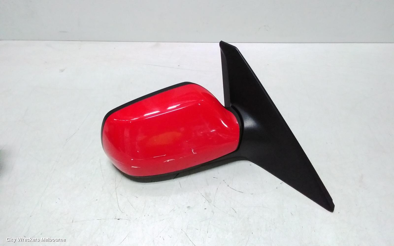 MAZDA 3 RIGHT DOOR MIRROR, BK, MANUAL, SEDAN/HATCH, 10/2003 - 04/2009 - Image 2