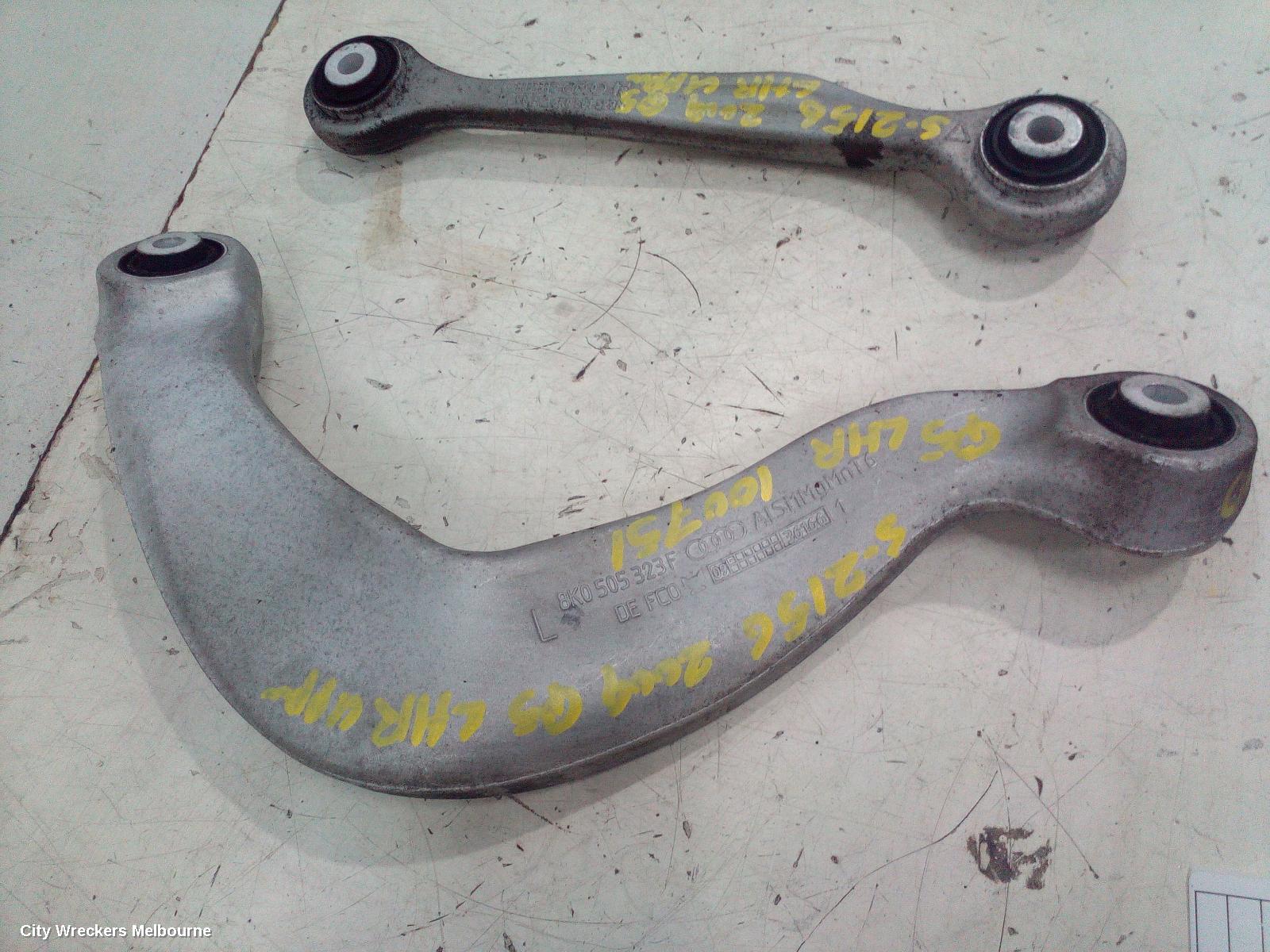 AUDI Q5 LEFT REAR TRAILING ARM, UPPER CONTROL ARM, 8R, 03/2009 - 01/2017 - Image 3
