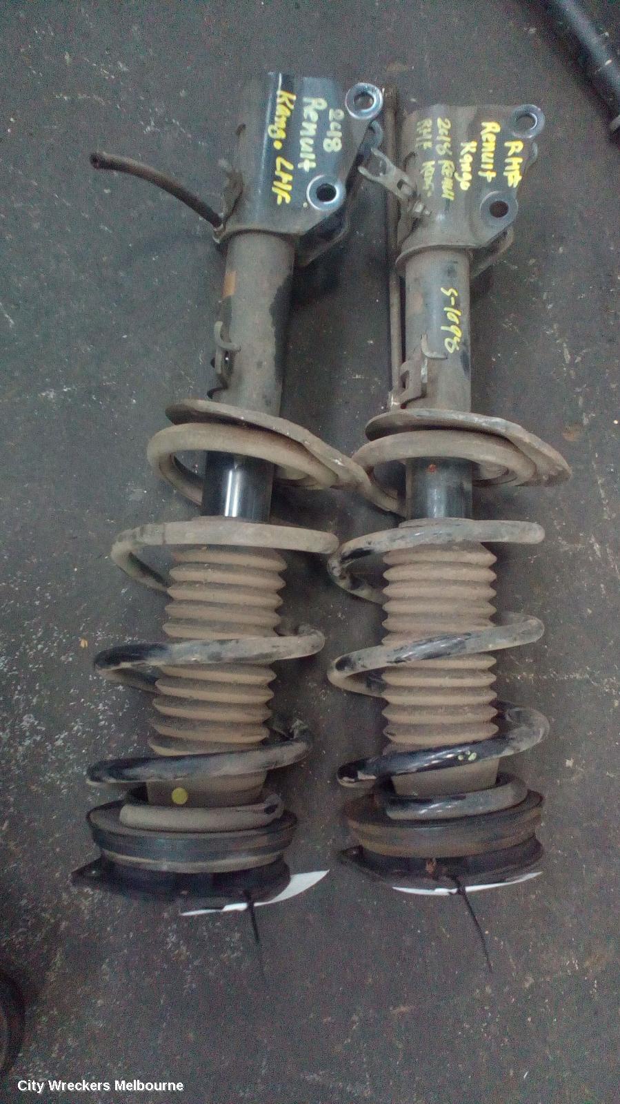 RENAULT KANGOO RIGHT FRONT STRUT, DIESEL, 1.5, X61, 03/2013 ONWARDS - Image 2