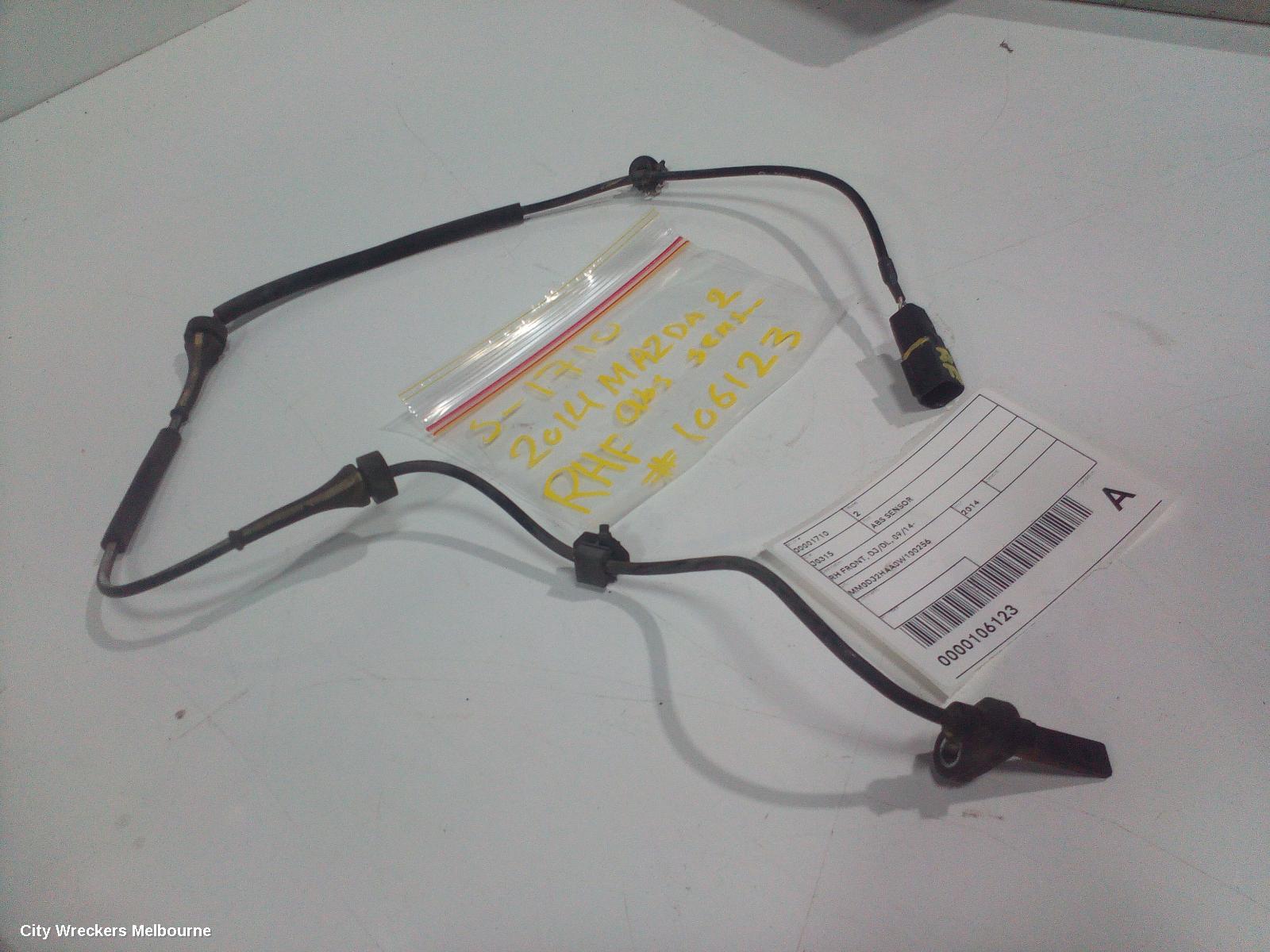 MAZDA 2 ABS SENSOR, RH FRONT, DJ/DL, 09/2014 ONWARDS - Image 3