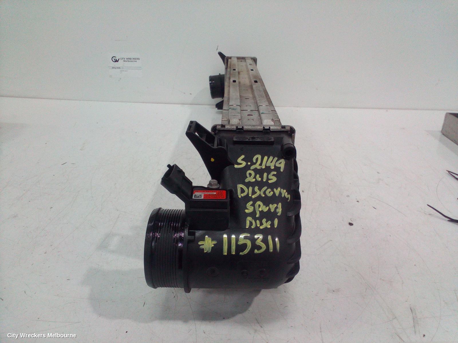 LAND ROVER DISCOVERY SPORT INTERCOOLER, DIESEL, 2.2, L550, 01/2015 - 06/2016 - Image 1