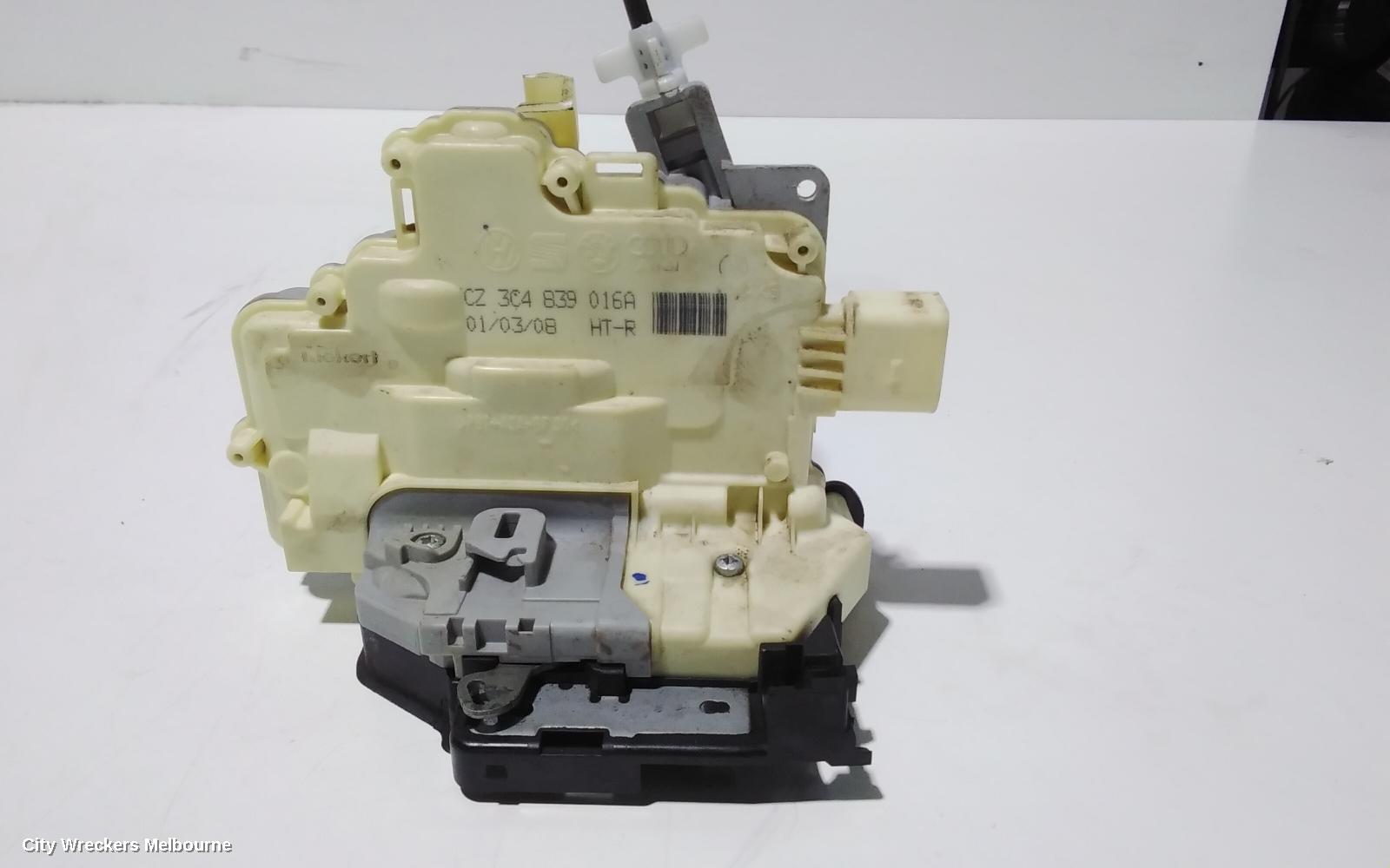 VOLKSWAGEN TIGUAN DOOR/BOOT/GATE LOCK, RIGHT REAR DOOR LOCK, 5N, P/N 3C4839016A (7 PIN), 05/2008 - 01/2009 - Image 2