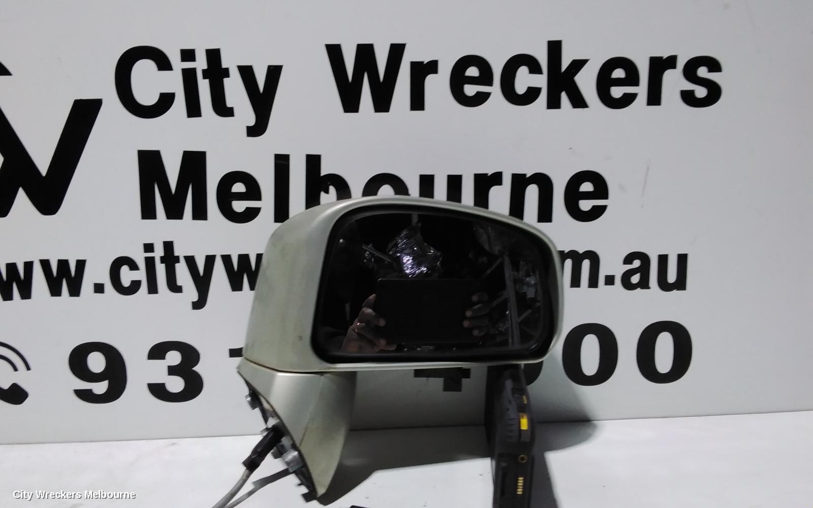 NISSAN TIIDA RIGHT DOOR MIRROR, C11, POWER, 3 WIRE TYPE, 09/2004 - 01/2013 - Image 1