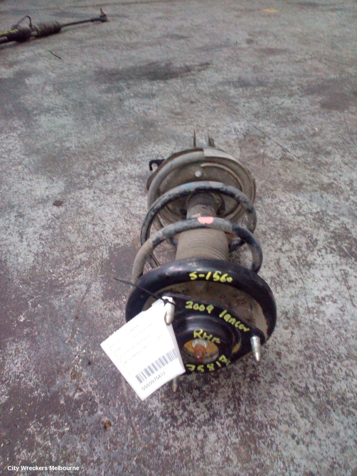 MITSUBISHI LANCER RIGHT FRONT STRUT, CJ, 2.0, PETROL, 07/2007 - 06/2010 - Image 1
