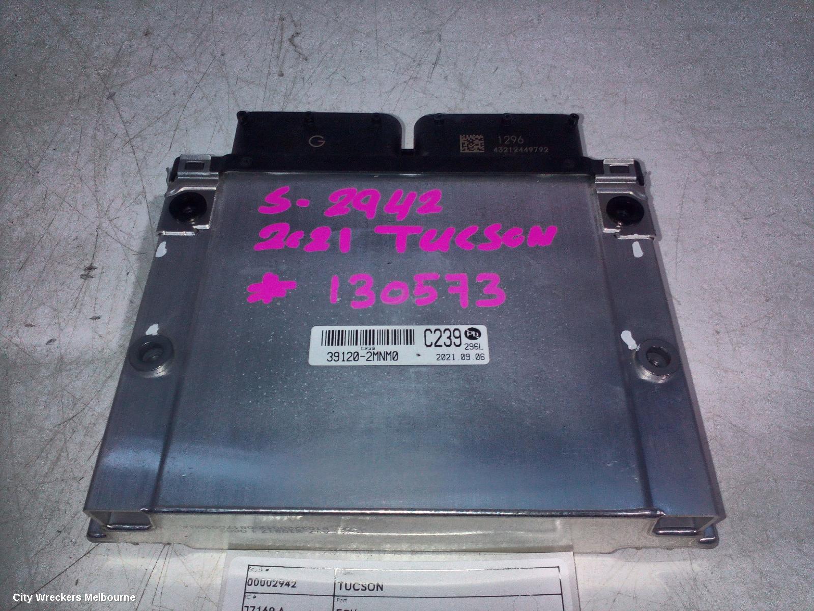 HYUNDAI TUCSON ECU, NX4, ENGINE ECU, PETROL, 1.6, TURBO, G4FP CODE, ECU ONLY, 02/2021 ONWARDS - Image 2