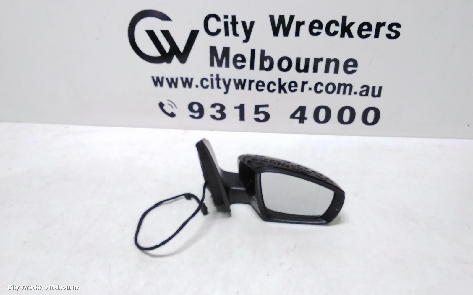 VOLKSWAGEN POLO RIGHT DOOR MIRROR, 6R, HEATED TYPE, 05/2010 - 05/2014 - Image 1
