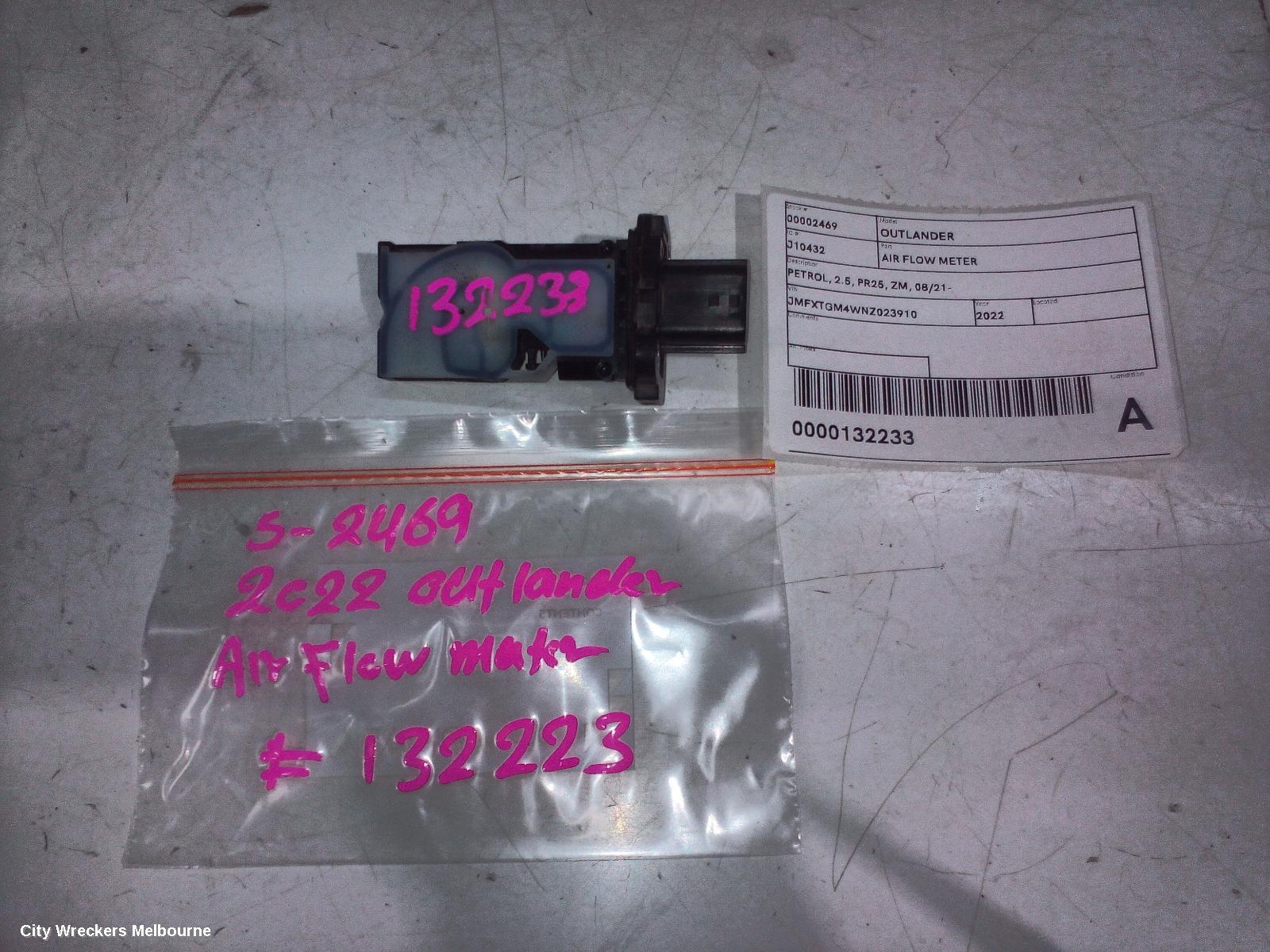 MITSUBISHI OUTLANDER AIR FLOW METER, PETROL, 2.5, PR25, ZM, 08/2021 ONWARDS - Image 2