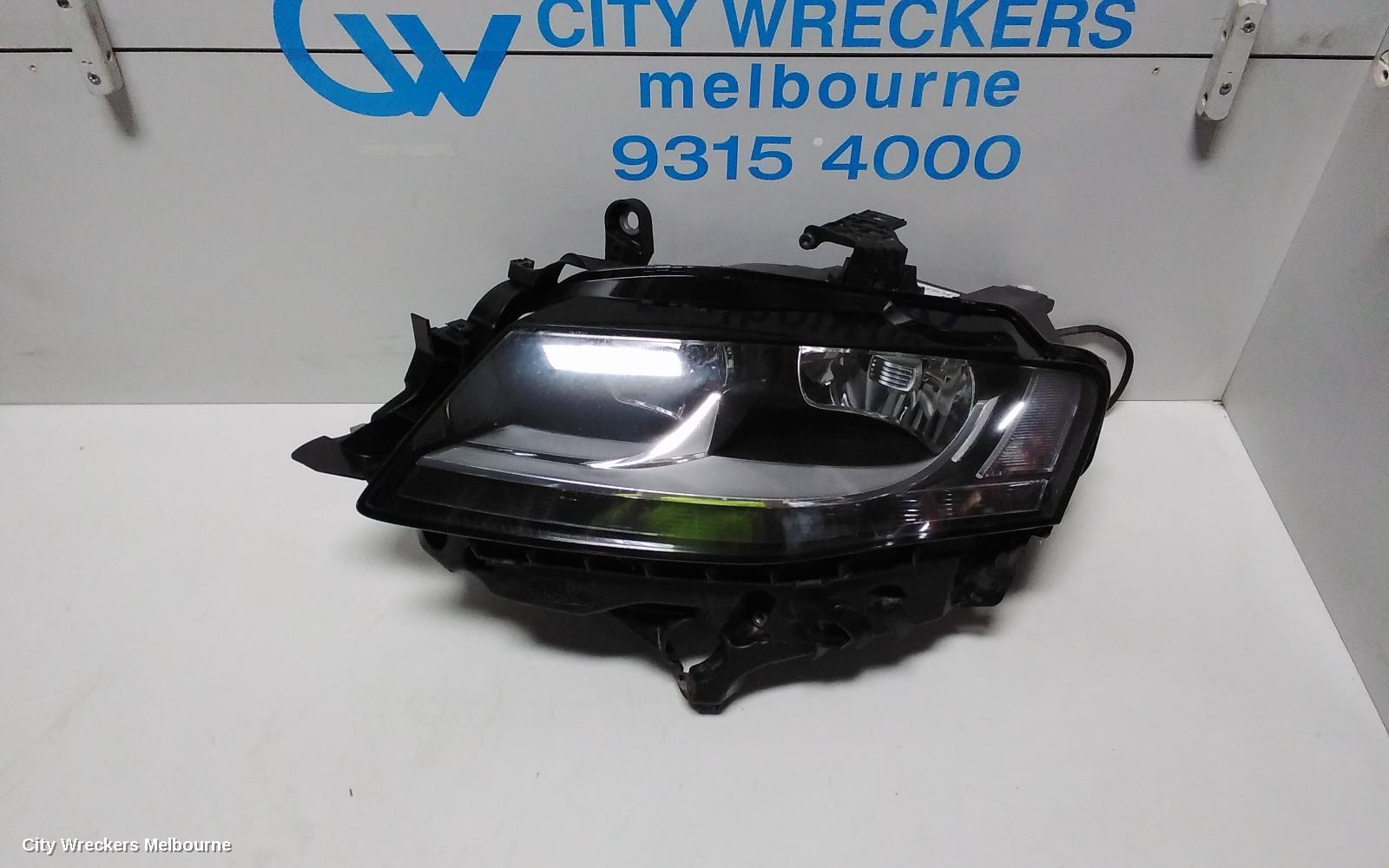 AUDI A4 LEFT HEADLAMP, B8 8K, HALOGEN TYPE, 02/2008 - 06/2012 - Image 1