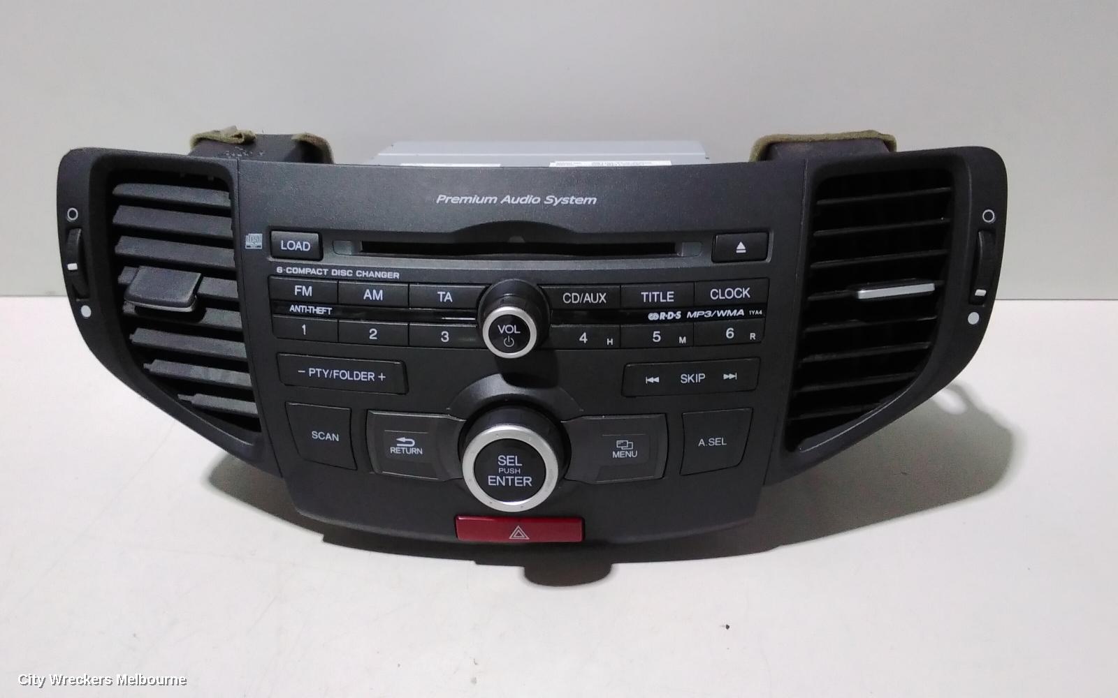 HONDA ACCORD RADIO/CD/DVD/SAT/TV, DISPLAY UNIT ONLY, NON SAT NAV TYPE, 8TH GEN, EURO (VIN JHMCU), 06/2008 - 12/2015 - Image 2