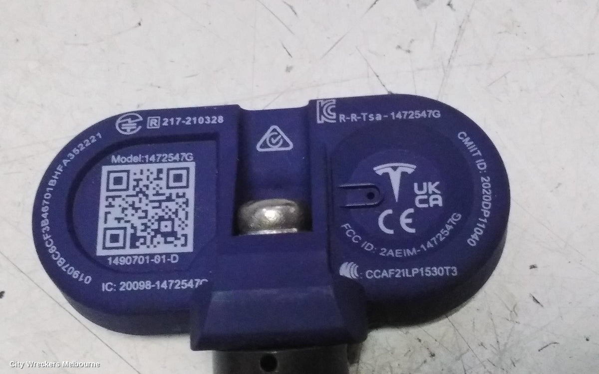 TESLA MODEL Y, 1ST GEN, 03/2022 ONWARDS, 20098-1472547G  TYRE PRESSURE SENSOR: 151642 - Image 2