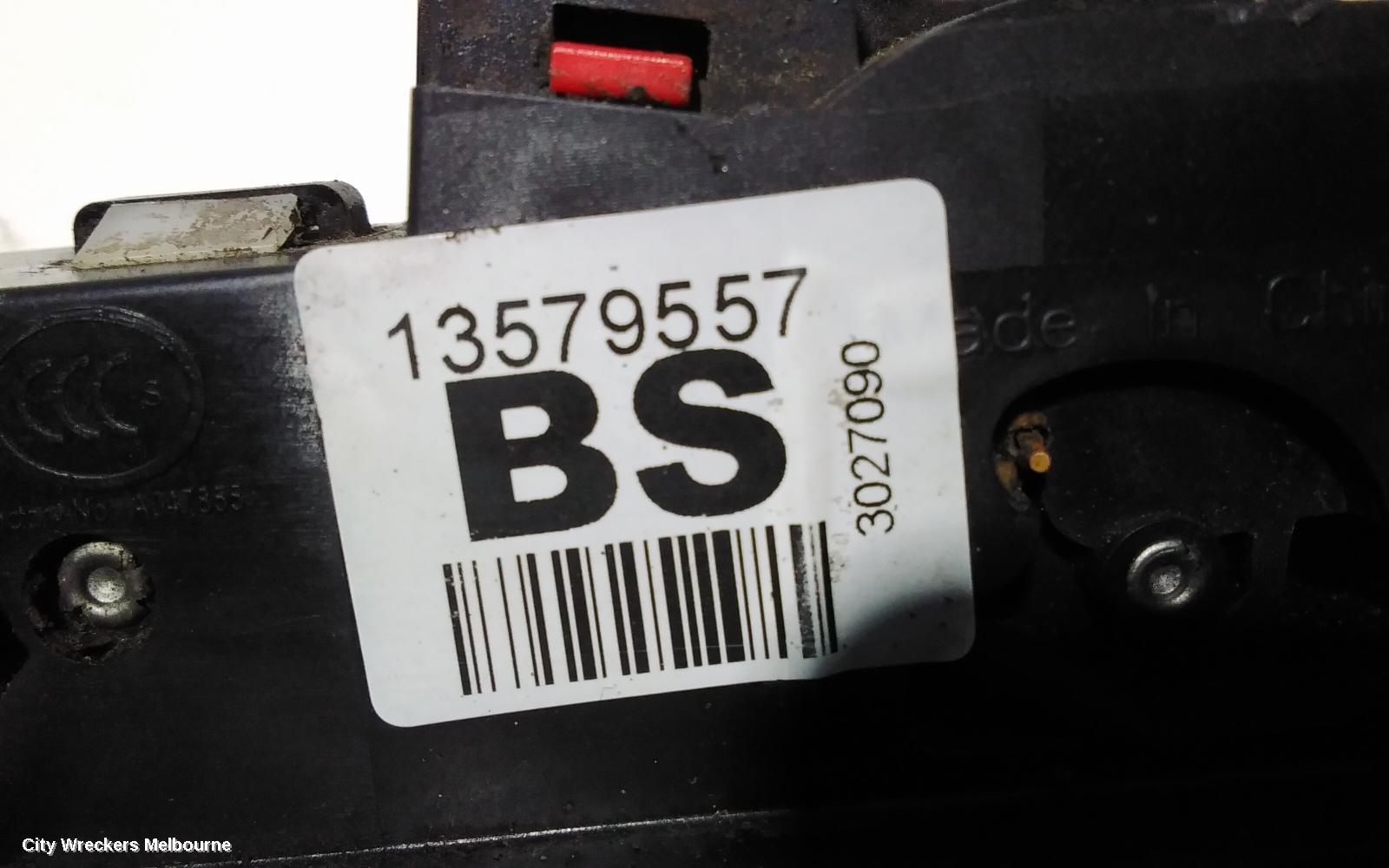 HOLDEN COMMODORE DOOR/BOOT/GATE LOCK, LEFT REAR DOOR LOCK, VF, 05/2013 - 12/2017 - Image 3