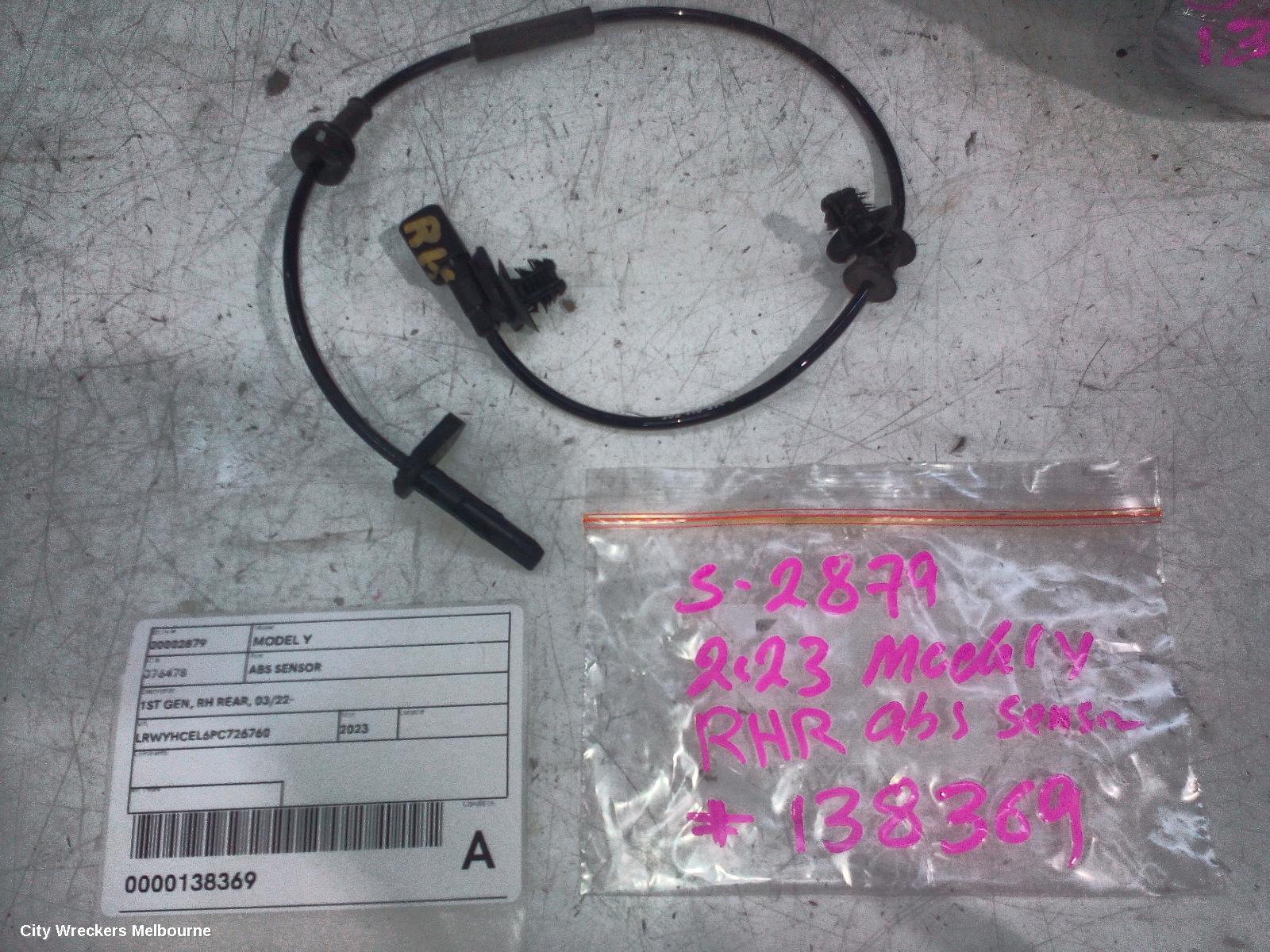 TESLA MODEL Y ABS SENSOR, 1ST GEN, RH REAR, 03/2022 ONWARDS - Image 2