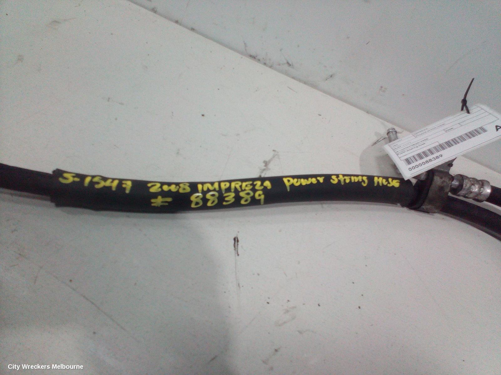 SUBARU IMPREZA POWER STEER HOSE, PETROL, 2.0, EJ20, QUAD CAM VVT, HIGH PRESSURE LINE, G3, 04/2007 - 11/2011 - Image 3