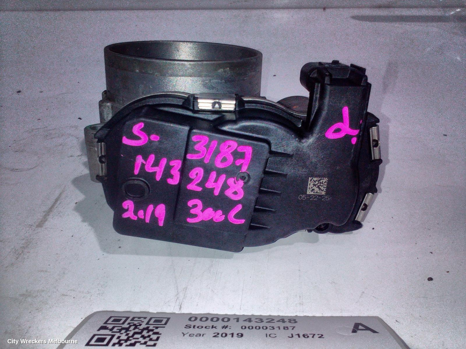 CHRYSLER 300C THROTTLE BODY, 6.4, PETROL, LX, 12/2011 - 12/2021 - Image 2