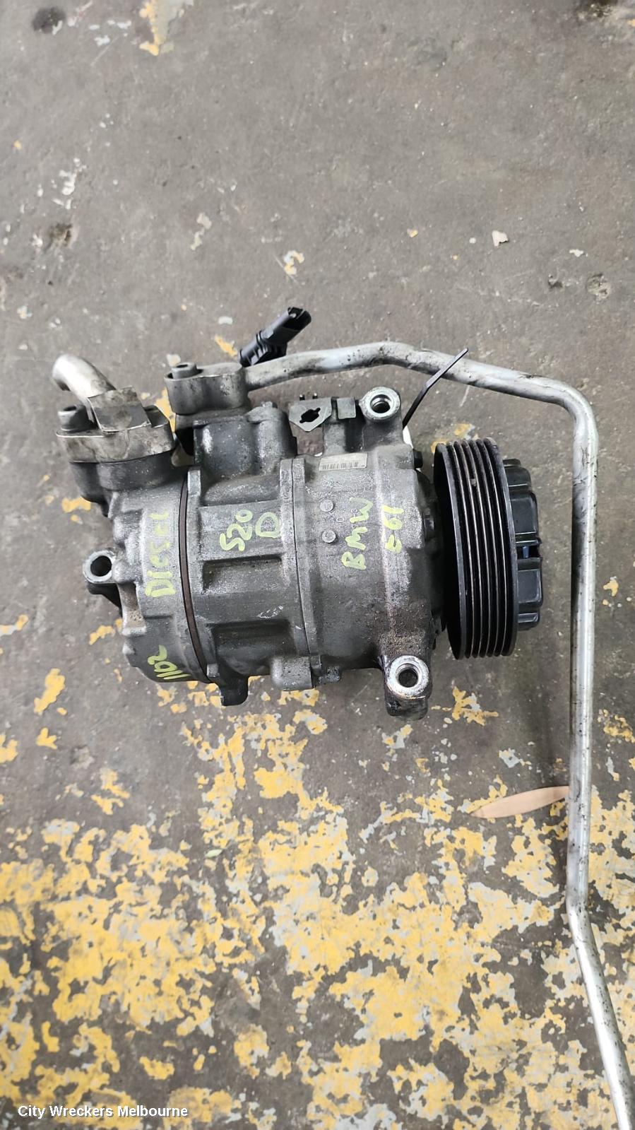 BMW 5 SERIES A/C COMPRESSOR, E60, 6CYL, PETROL, 04/2005 - 04/2010 - Image 1