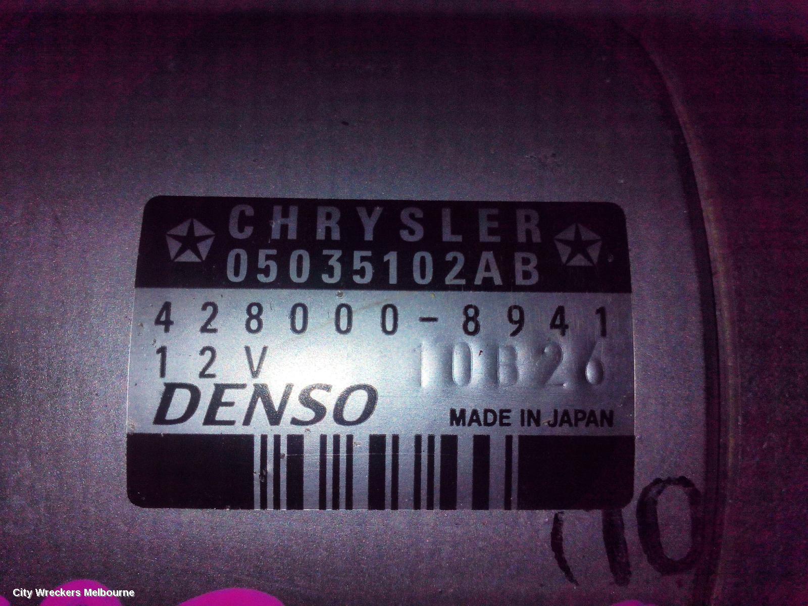 CHRYSLER 300C STARTER, PETROL, 6.4, LX, 12/2011 - 12/2021 - Image 3