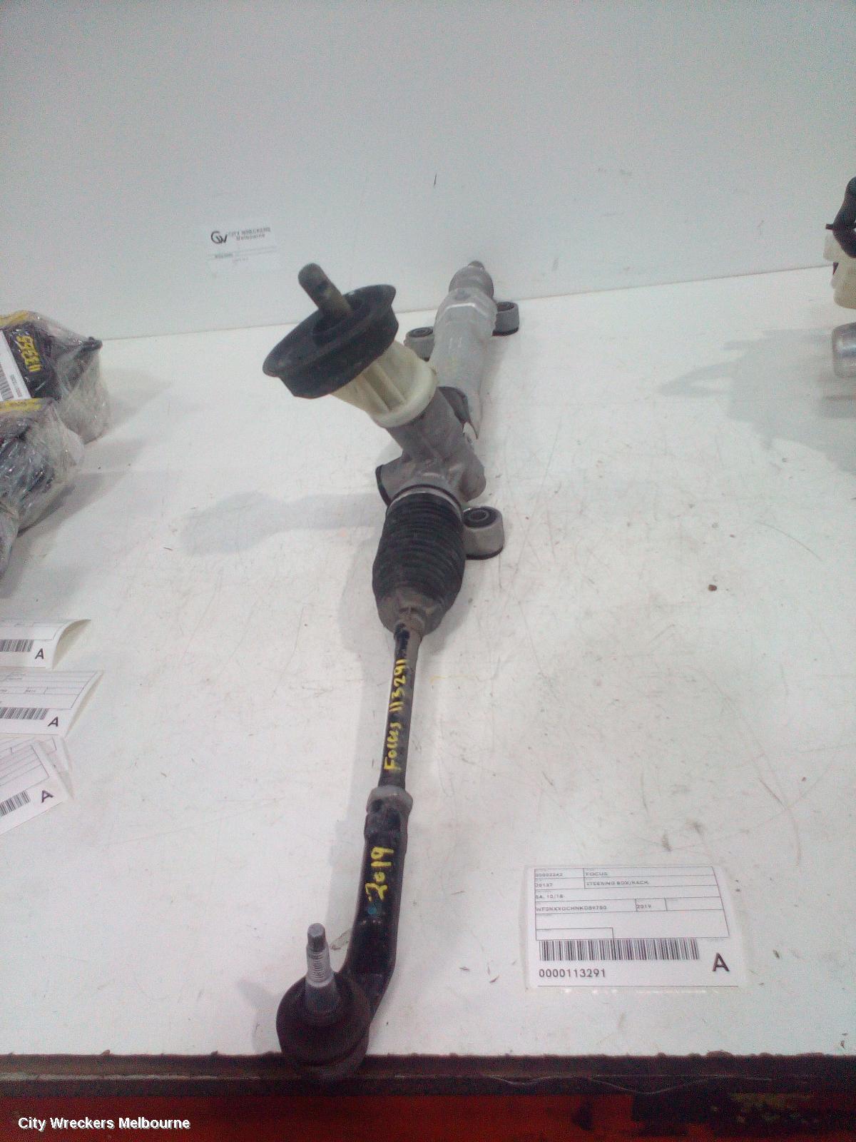 FORD FOCUS STEERING BOX/RACK, SA, 10/2018 ONWARDS - Image 2