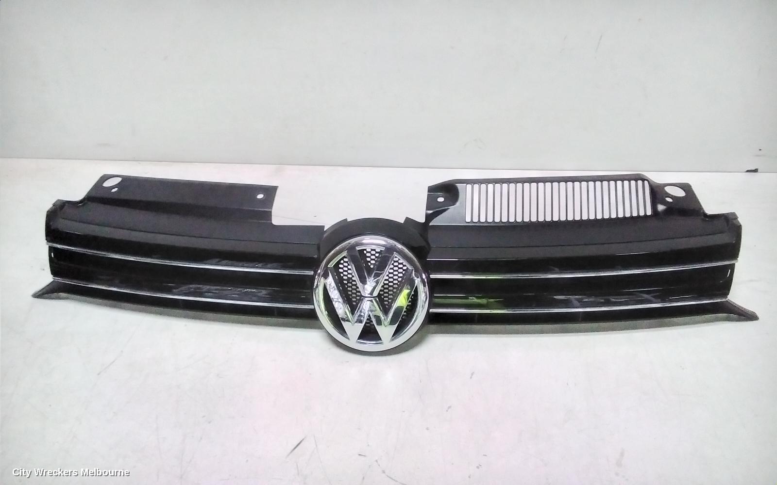 VOLKSWAGEN GOLF GRILLE, RADIATOR GRILLE, GEN 6, 5DR HATCH, BLACK/BLACK, 10/2008 - 03/2013 - Image 2