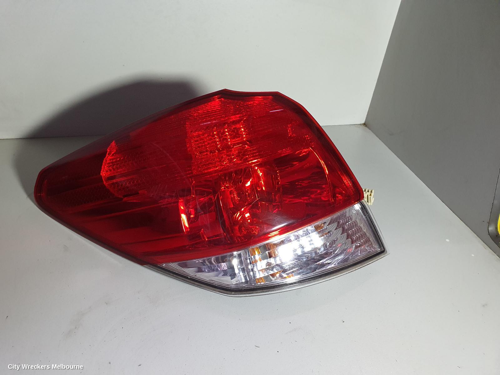 SUBARU OUTBACK LEFT TAILLIGHT, 5TH GEN, IN BODY, 09/2009 - 11/2014 - Image 3