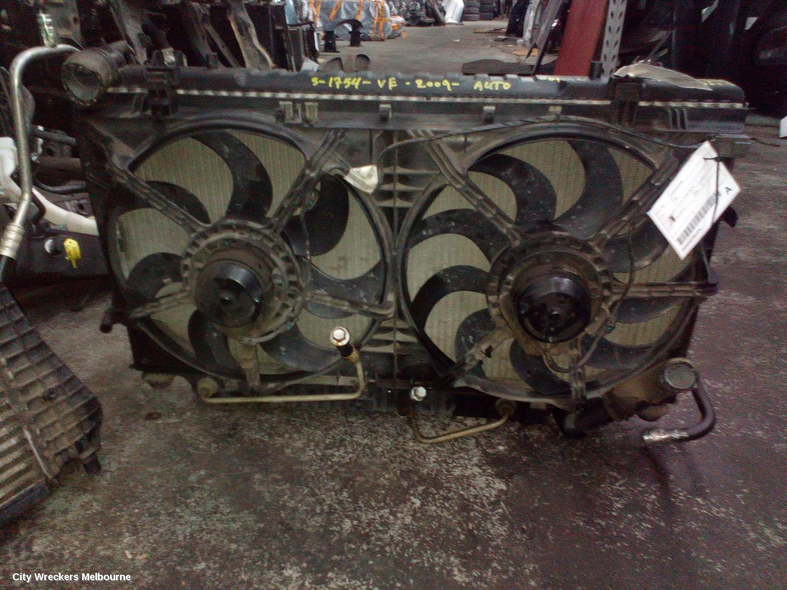 HOLDEN COMMODORE FAN, DUAL FAN ASSY, 3.6, VE, 09/2006 - 08/2010 - Image 1