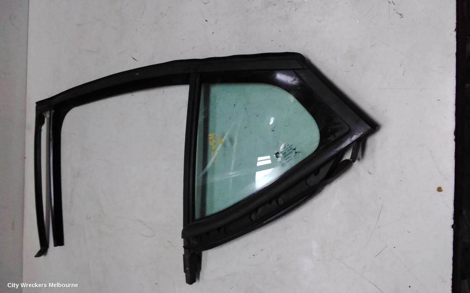 HOLDEN ASTRA LEFT REAR 1/4 DOOR GLASS, BK, 5DR HATCH, 09/2016 ONWARDS - Image 2