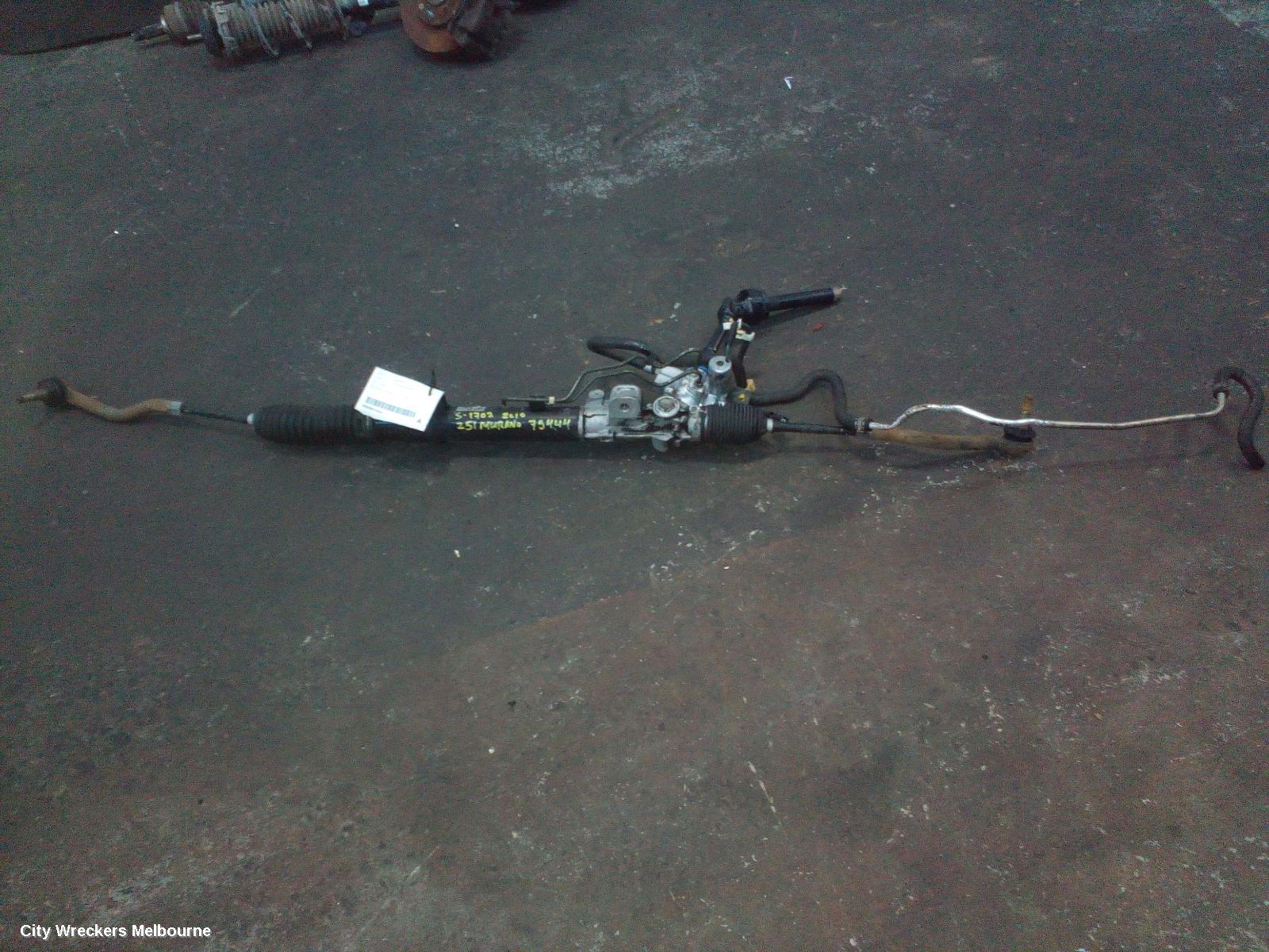 NISSAN MURANO STEERING BOX/RACK, Z51, 12/2008 - 12/2014 - Image 2