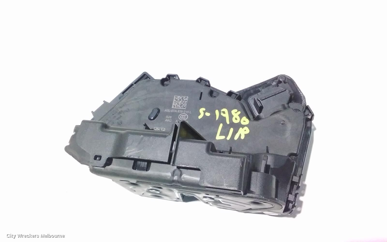 VOLKSWAGEN T-ROC DOOR/BOOT/GATE LOCK, LEFT REAR DOOR LOCK, SPORT/STYLE/R-LINE, A1, 03/2020 ONWARDS - Image 1