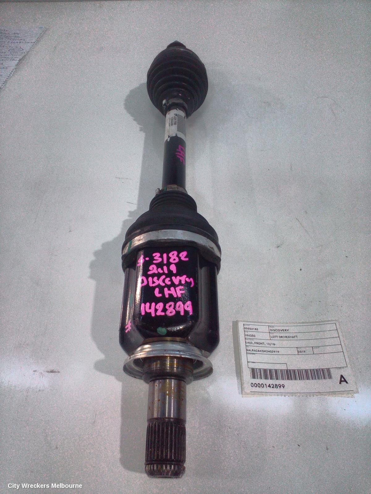 LAND ROVER DISCOVERY LEFT DRIVESHAFT, L462, FRONT, 12/2016 ONWARDS - Image 1