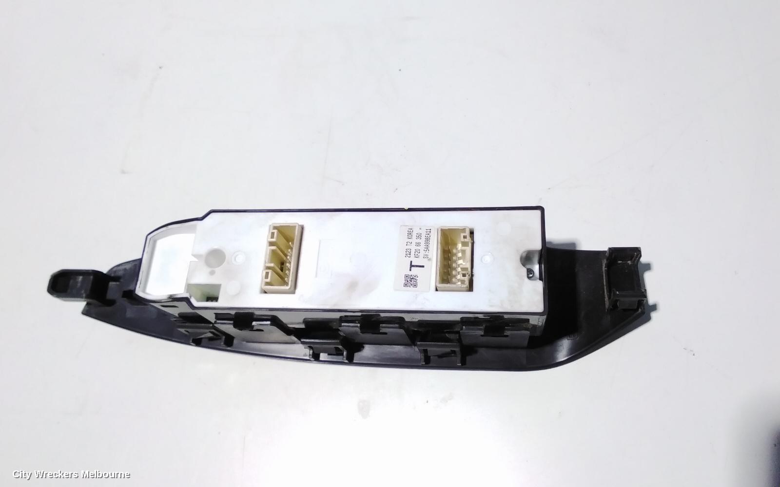 MAZDA CX5 PWR DR WIND SWITCH, RH FRONT (MASTER SWITCH), NON POWER FOLD MIRROR TYPE, KE, 02/2012 - 12/2014 - Image 3