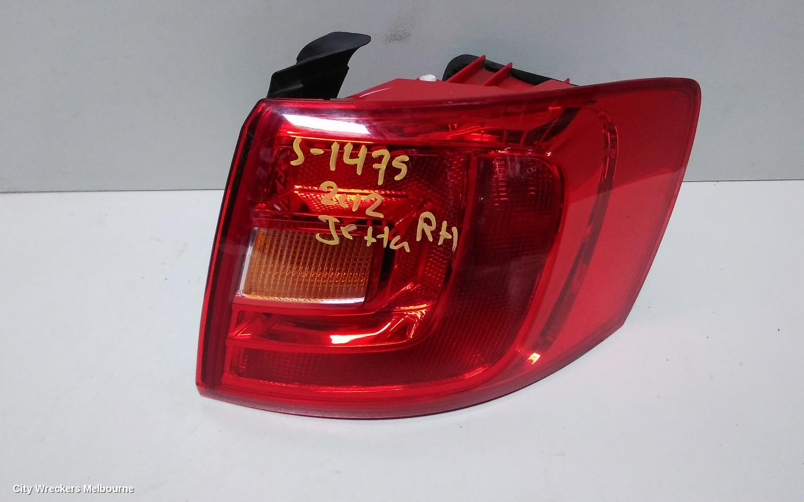 VOLKSWAGEN JETTA RIGHT TAILLIGHT, 1B, 02/2011 - 10/2014 - Image 2