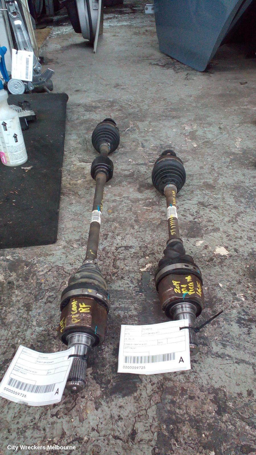 KIA PICANTO LEFT DRIVESHAFT, AUTO T/M, 1.2, JA, 05/2017 ONWARDS - Image 1