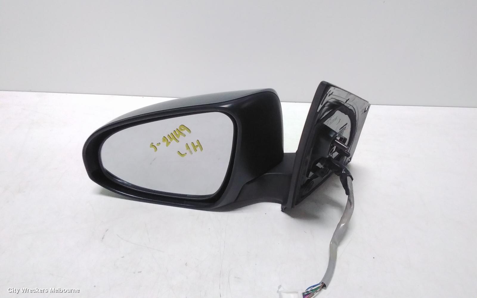 TOYOTA COROLLA LEFT DOOR MIRROR, ZRE172R, SEDAN, 7 PIN PLUG TYPE, 12/2013 - 06/2019 - Image 2
