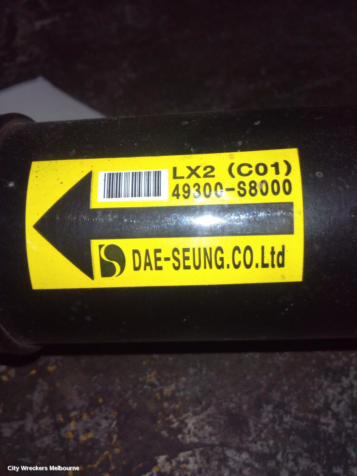 HYUNDAI PALISADE REAR DRIVE SHAFT, DIESEL, 2.2, TURBO, AWD, AUTO T/M, LX2, 07/2020 ONWARDS - Image 3