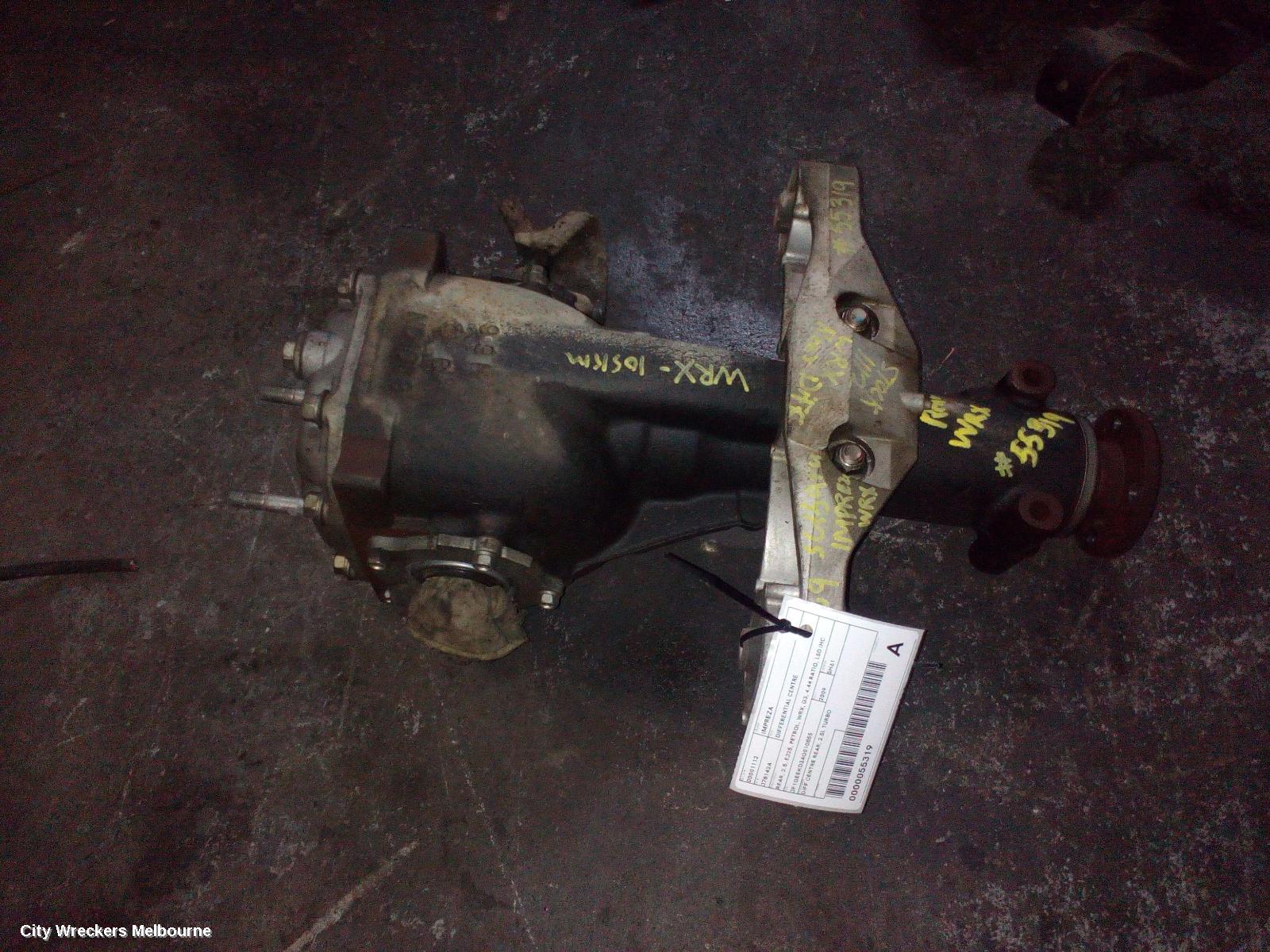 SUBARU IMPREZA DIFFERENTIAL CENTRE, REAR, 2.5, EJ25, PETROL, WRX, G3, 4.44 RATIO, LSD (HC CODE), 04/2007 - 08/2013 - Image 2