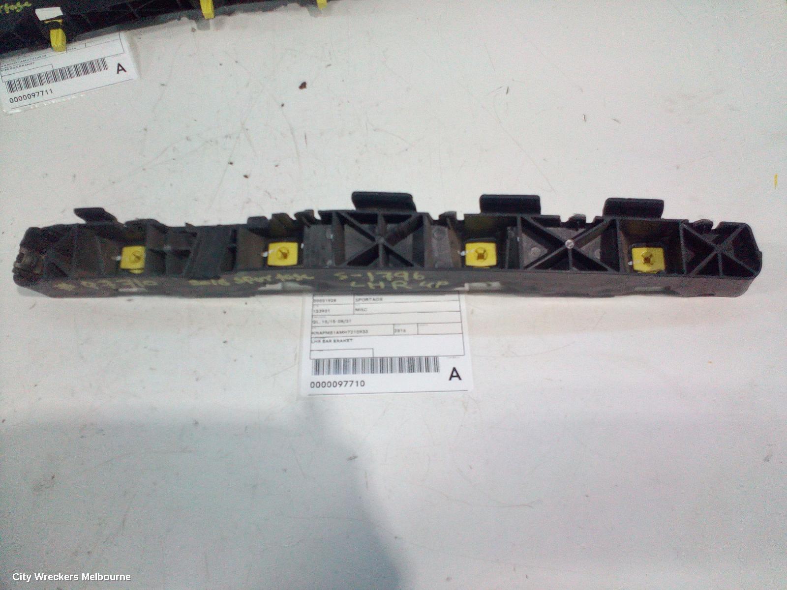 KIA SPORTAGE, QL, 10/2015 - 08/2021, LHR BAR BRAKET: 97710 - Image 3