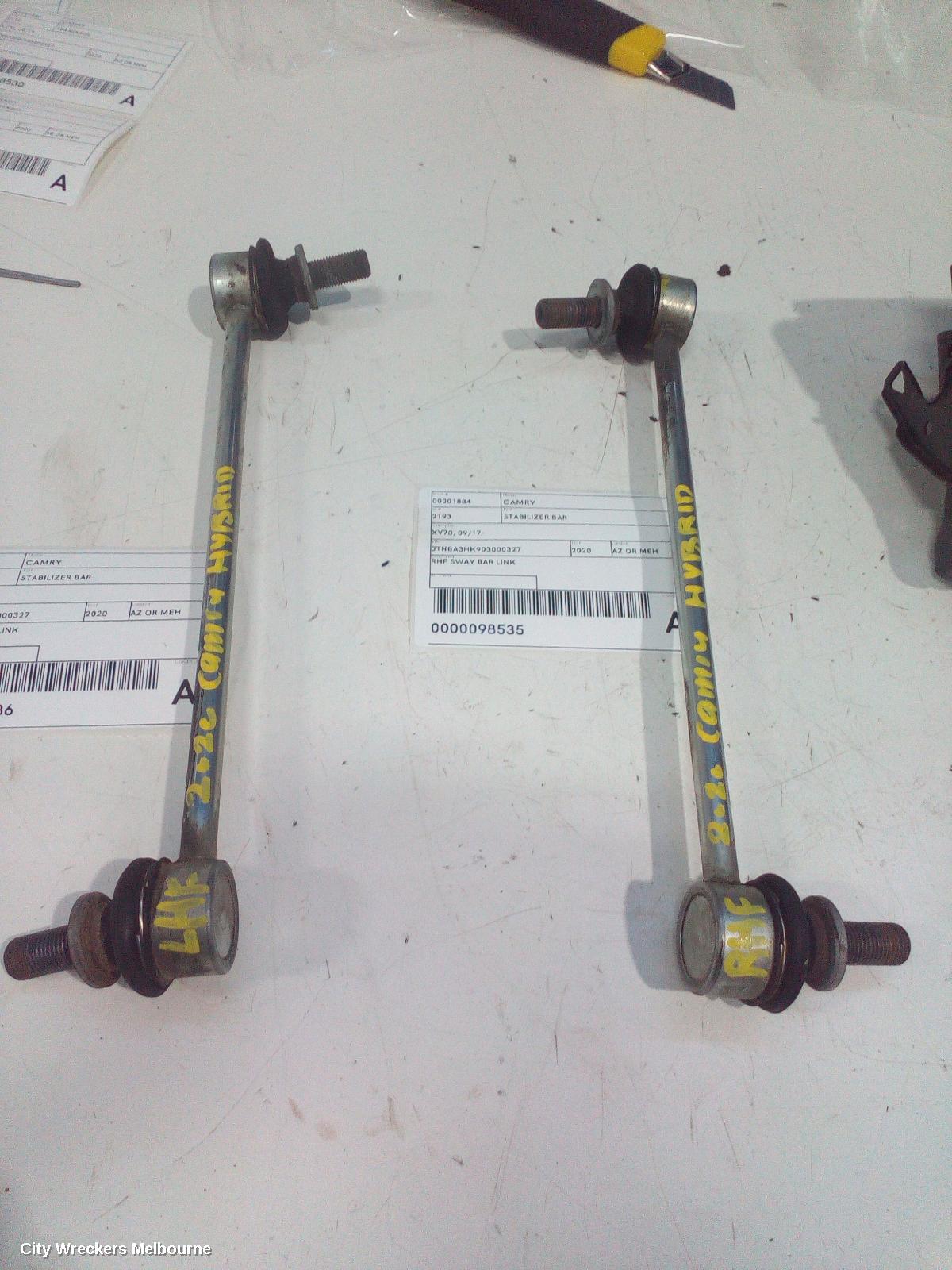 TOYOTA CAMRY STABILISER BAR, XV70, 09/2017 - 05/2024 - Image 3