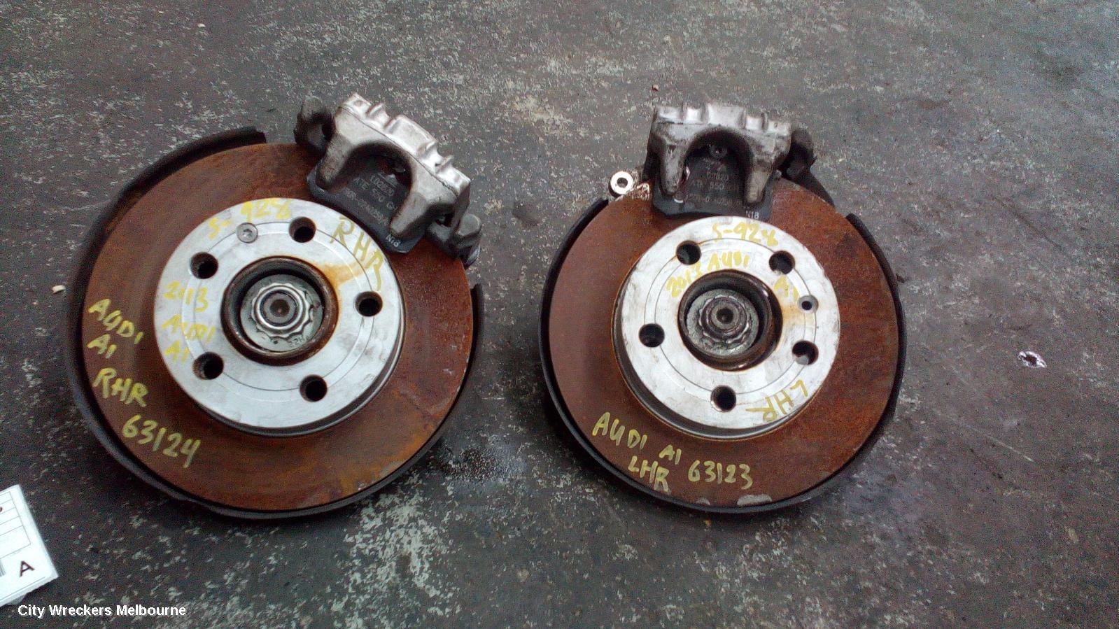 AUDI A1 LEFT REAR HUB ASSEMBLY, 8X, 12/2010 - 10/2018 - Image 2