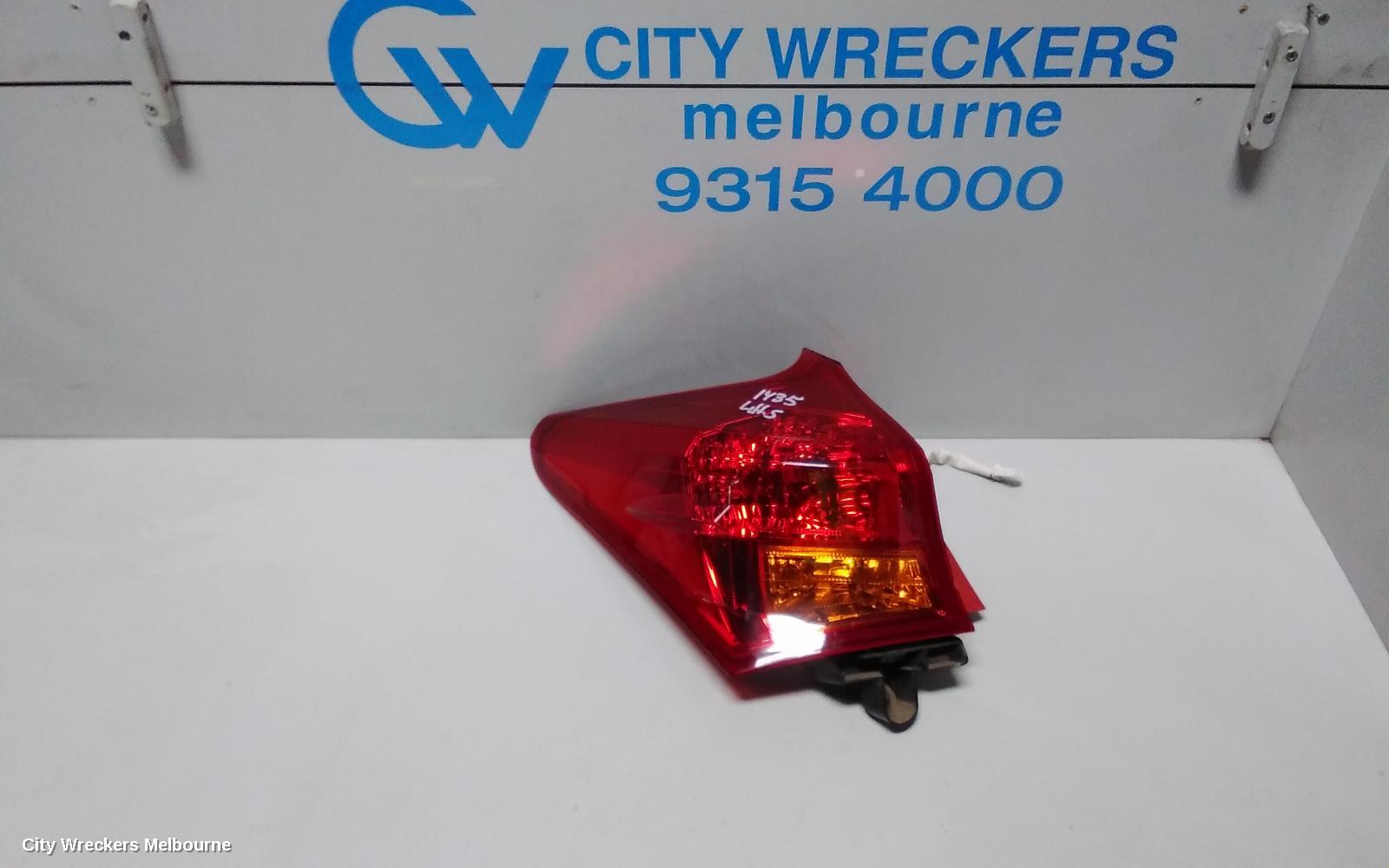 TOYOTA COROLLA LEFT TAILLIGHT, ZRE182R, HATCH, 10/2012 - 03/2015 - Image 1