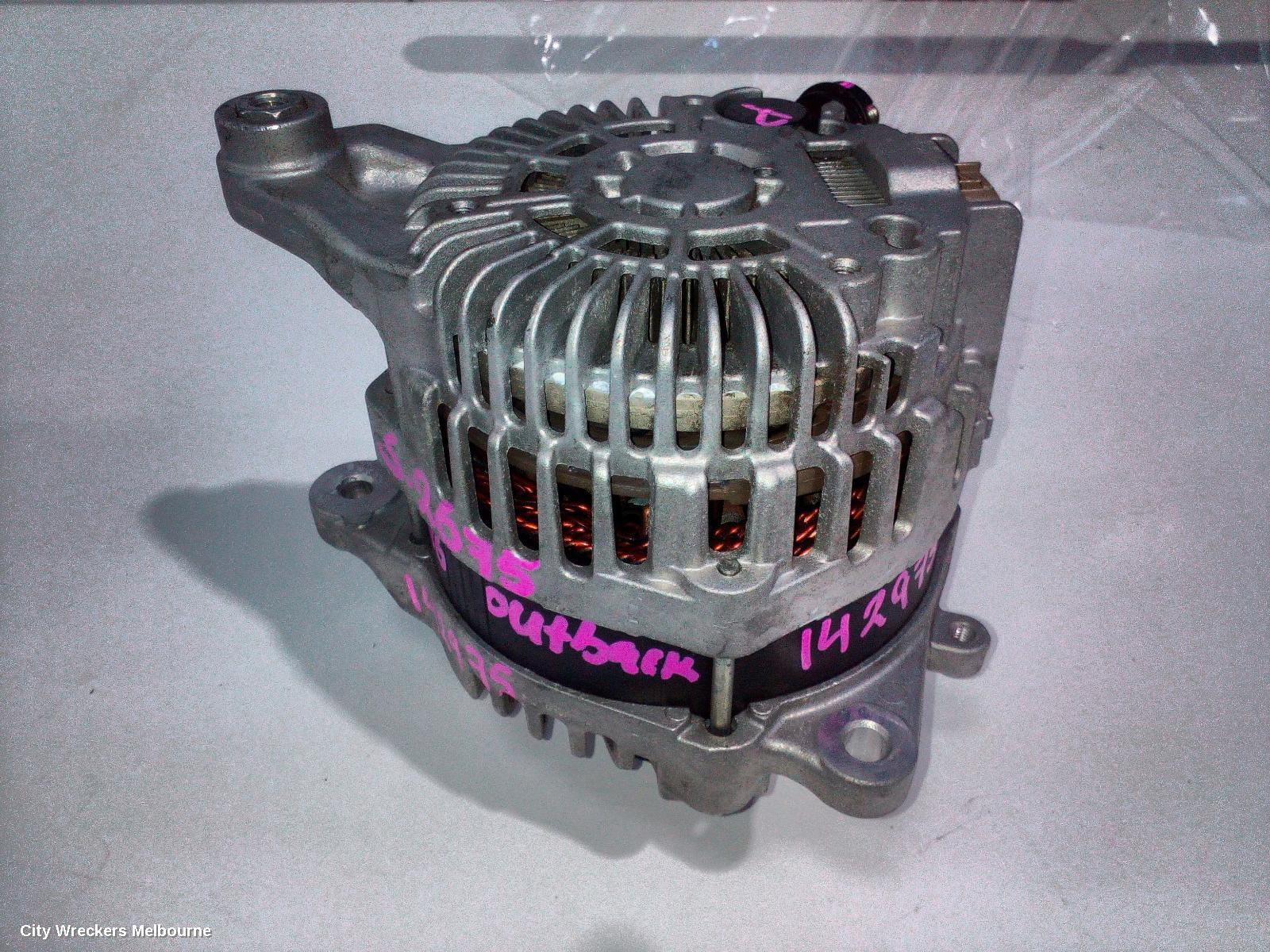 SUBARU OUTBACK ALTERNATOR, PETROL, 2.5, FB25, P/N 23700AA911, 6TH GEN, 08/2014 - 12/2020 - Image 1