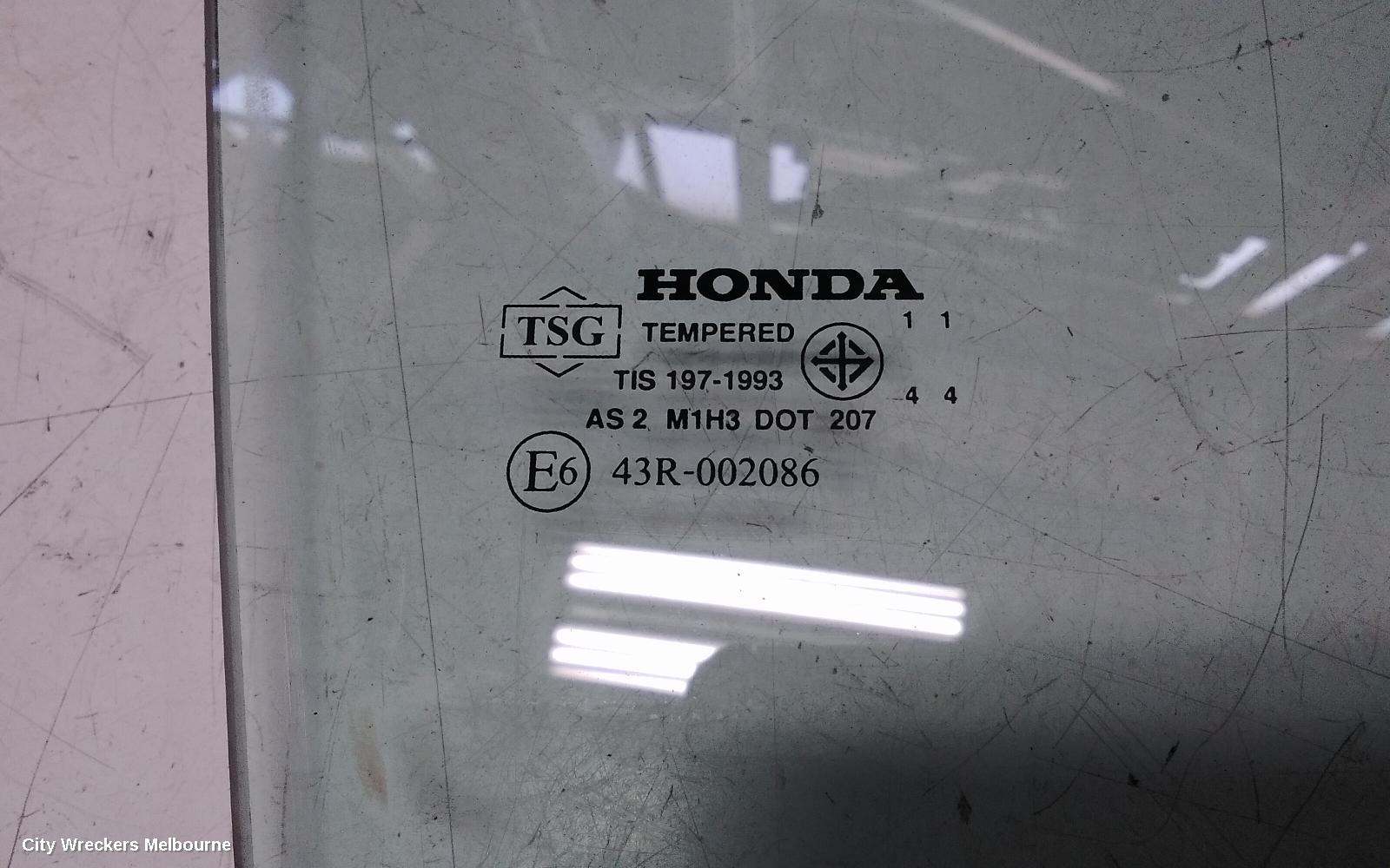 HONDA CIVIC RIGHT REAR DOOR WINDOW, 7TH GEN, SEDAN, 11/2000 - 12/2005 - Image 3
