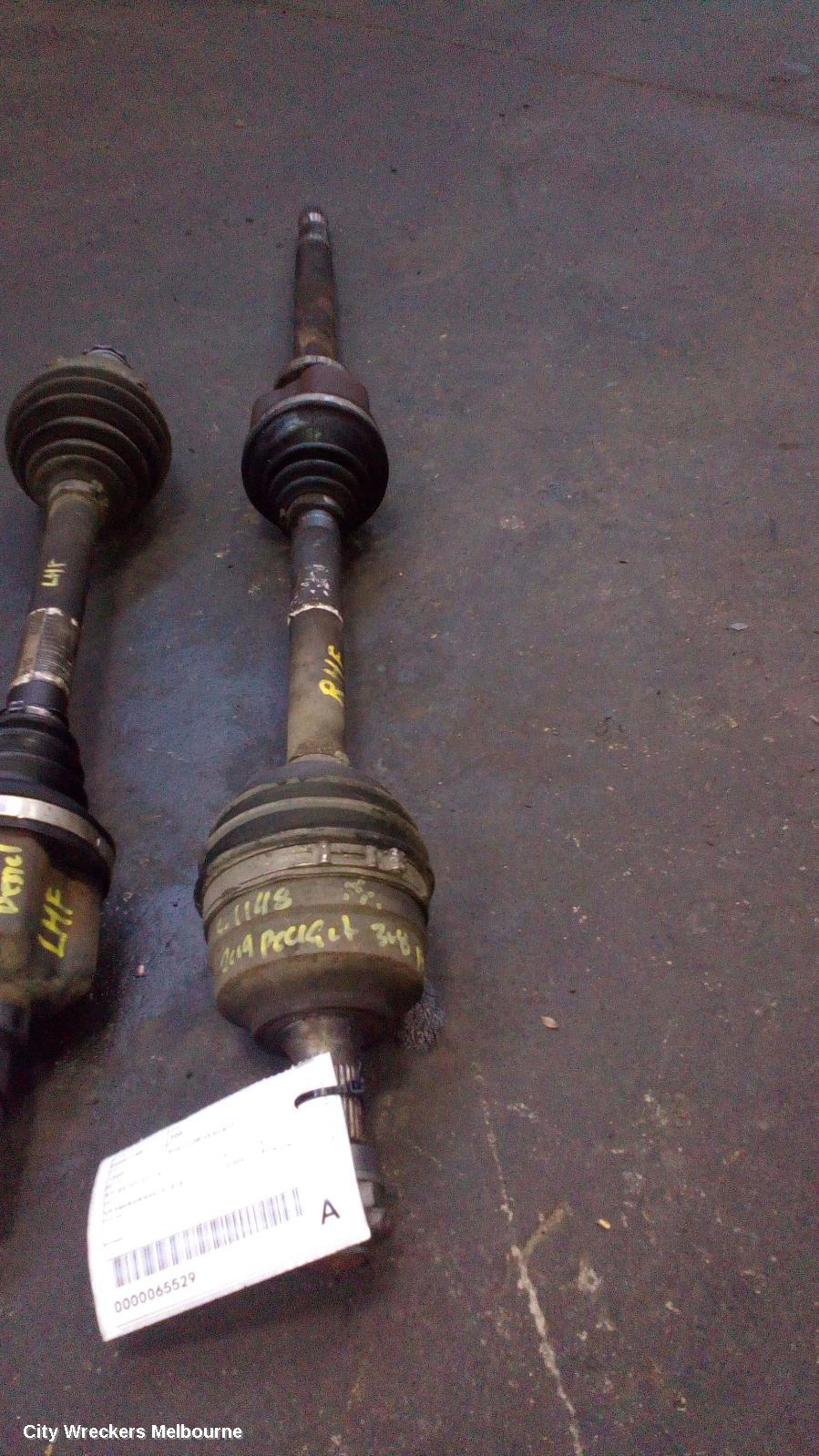 PEUGEOT 308 RIGHT DRIVESHAFT, T7, 09/2007 - 01/2014 - Image 1