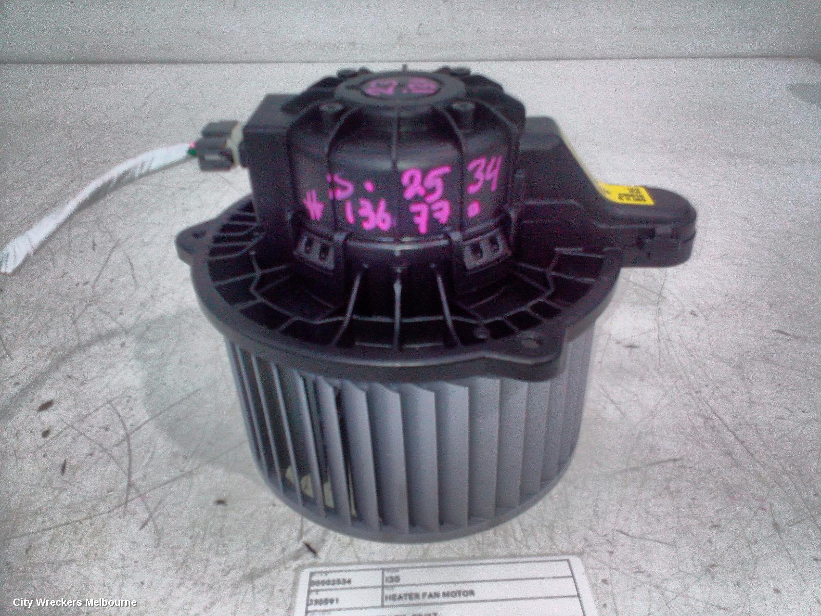 HYUNDAI I30 HEATER FAN MOTOR, PD, HATCH/FASTBACK, 03/2017 ONWARDS - Image 1