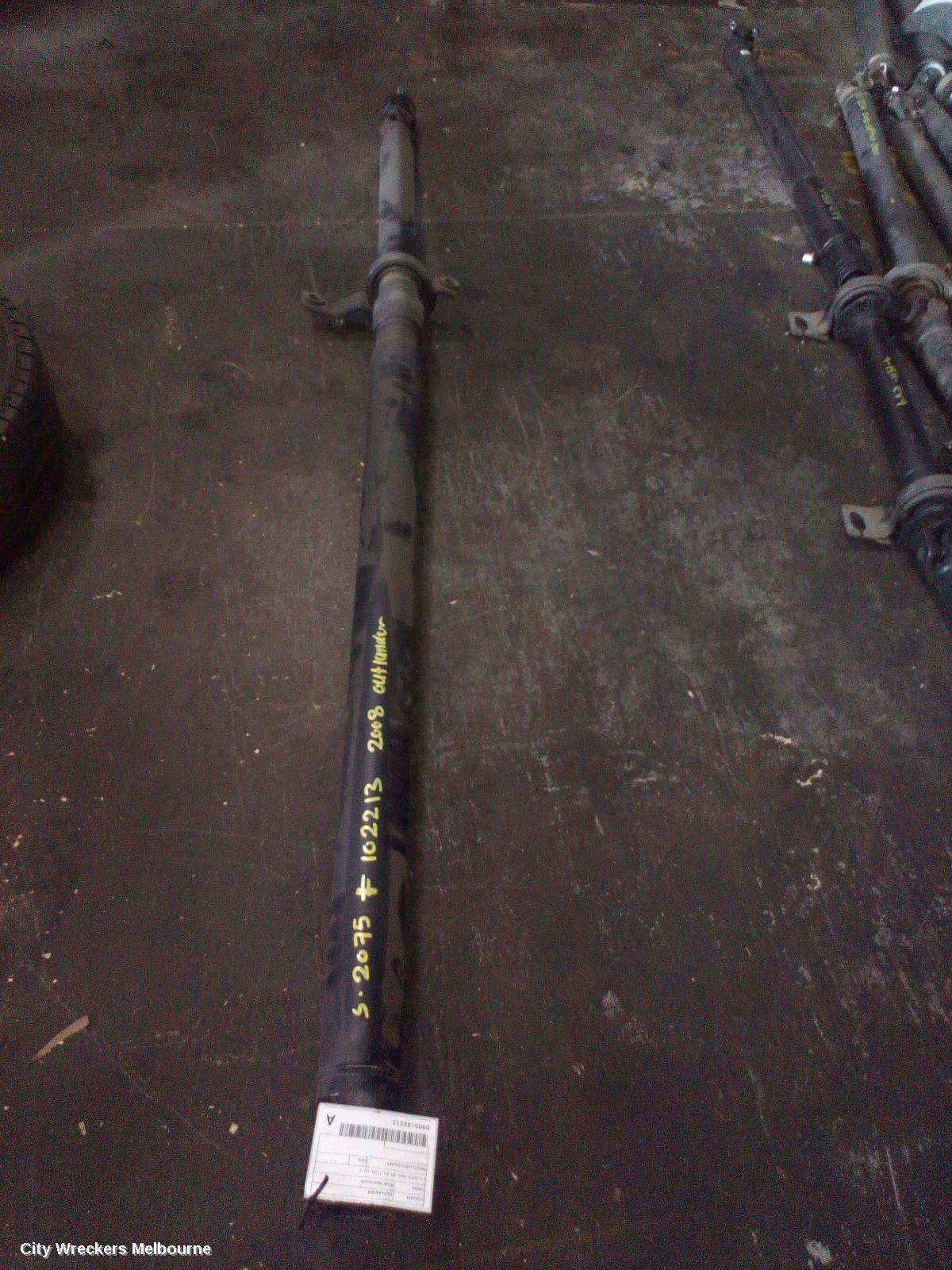 MITSUBISHI OUTLANDER REAR DRIVE SHAFT, 2.4, AUTO, 4WD, ZG-ZH, 11/2006 - 10/2012 - Image 2